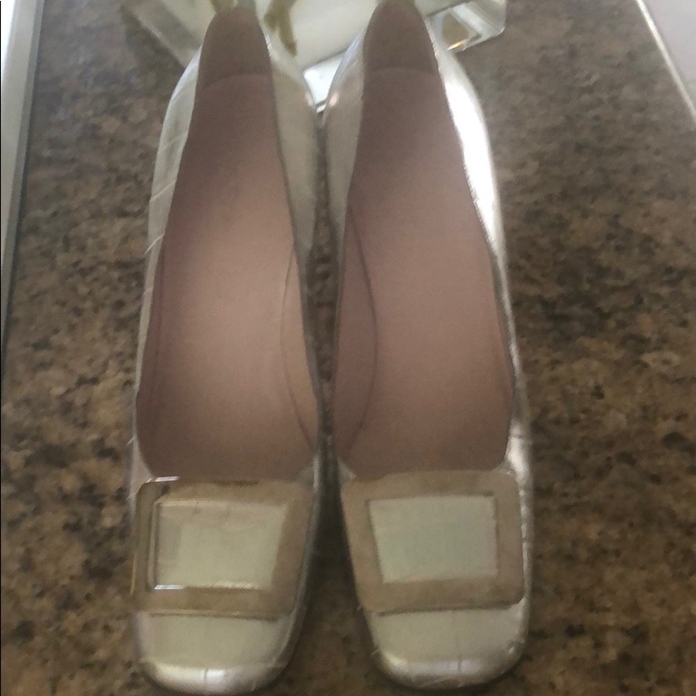 Celine Fauc croc 🐊 silver pumps - Picture 8 of 10